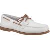 Sperry Authentic Original Float Cozy for Women – Anti-Slip Breathable Water Shoes made from Fully EVA Materials, Rubber Outsoles, and Textured Footbeds and Faux Fur Lining(Open White)