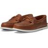 Sperry Authentic Original Float Cozy for Women – Anti-Slip Breathable Water Shoes made from Fully EVA Materials, Rubber Outsoles, and Textured Footbeds and Faux Fur Lining(Tan Pre-worn)