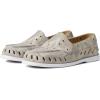 Sperry Authentic Original Float Cozy for Women – Anti-Slip Breathable Water Shoes made from Fully EVA Materials, Rubber Outsoles, and Textured Footbeds and Faux Fur Lining(Khaki Multi)