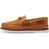 Sperry Authentic Original Float Cozy for Women – Anti-Slip Breathable Water Shoes made from Fully EVA Materials, Rubber Outsoles, and Textured Footbeds and Faux Fur Lining(Mid Brown)