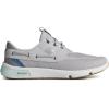 Sperry Authentic Original Float Cozy for Women – Anti-Slip Breathable Water Shoes made from Fully EVA Materials, Rubber Outsoles, and Textured Footbeds and Faux Fur Lining(Grey 1)