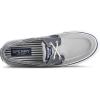 Sperry Authentic Original Float Cozy for Women – Anti-Slip Breathable Water Shoes made from Fully EVA Materials, Rubber Outsoles, and Textured Footbeds and Faux Fur Lining(Sw Grey/Navy)