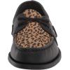 Sperry Authentic Original Float Cozy for Women – Anti-Slip Breathable Water Shoes made from Fully EVA Materials, Rubber Outsoles, and Textured Footbeds and Faux Fur Lining(Black Leopard)