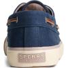 Sperry Authentic Original Float Cozy for Women – Anti-Slip Breathable Water Shoes made from Fully EVA Materials, Rubber Outsoles, and Textured Footbeds and Faux Fur Lining(Navy Sc)
