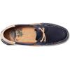 Sperry Authentic Original Float Cozy for Women – Anti-Slip Breathable Water Shoes made from Fully EVA Materials, Rubber Outsoles, and Textured Footbeds and Faux Fur Lining(Re-Tan Navy)
