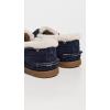 Sperry Authentic Original Float Cozy for Women – Anti-Slip Breathable Water Shoes made from Fully EVA Materials, Rubber Outsoles, and Textured Footbeds and Faux Fur Lining(Navy 2)