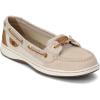 Sperry Authentic Original Float Cozy for Women – Anti-Slip Breathable Water Shoes made from Fully EVA Materials, Rubber Outsoles, and Textured Footbeds and Faux Fur Lining(Confetti Oat)
