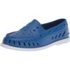 Sperry Authentic Original Float Cozy for Women – Anti-Slip Breathable Water Shoes made from Fully EVA Materials, Rubber Outsoles, and Textured Footbeds and Faux Fur Lining(Blue Speckle)