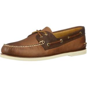 Sperry Authentic Original Float Cozy for Women – Anti-Slip Breathable Water Shoes made from Fully EVA Materials, Rubber Outsoles, and Textured Footbeds and Faux Fur Lining(Brown Tan Brown 000)
