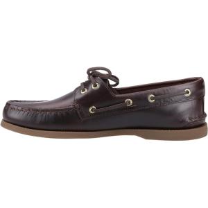 Sperry Authentic Original Float Cozy for Women – Anti-Slip Breathable Water Shoes made from Fully EVA Materials, Rubber Outsoles, and Textured Footbeds and Faux Fur Lining(Amaretto)