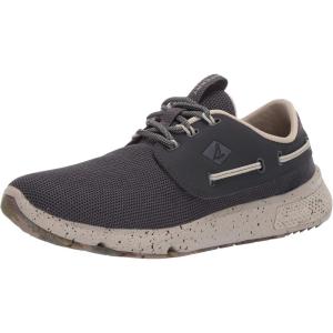 Sperry Authentic Original Float Cozy for Women – Anti-Slip Breathable Water Shoes made from Fully EVA Materials, Rubber Outsoles, and Textured Footbeds and Faux Fur Lining(Camo Grey)