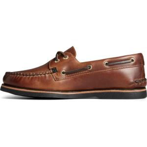 Sperry Authentic Original Float Cozy for Women – Anti-Slip Breathable Water Shoes made from Fully EVA Materials, Rubber Outsoles, and Textured Footbeds and Faux Fur Lining(Dk Burnish Brn)