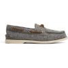 Sperry Men’s Authentic Original™ 2-Eye Lite Canvas Boat Shoe(Black)