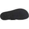 Sperry womens Capri Leather Two Strap Slingback Sandal(Black)