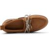 Sperry Womens Authentic Original 2 Eye Leather Lug Boat Shoe(Brown Nubuck)