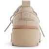 Sperry Womens Authentic Original 2 Eye Leather Lug Boat Shoe(Cream Nubuck)