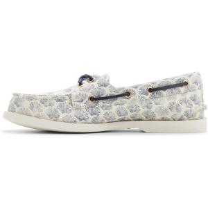 Sperry Ladies Authentic Original™ 2 Eye Lite Canvas Boat Shoe, Seashell Print, 10.5(Seashell Print)