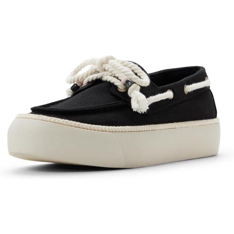 imageSperry Womens Cove Canvas Platform Boat ShoeBlack