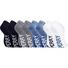 Sperry Men’s 8-Pack No Show Socks – Low Cut Ankle Socks for Everyday Wear | Moisture-wicking, Breathable, Non-slip(Navy Marled Multi)