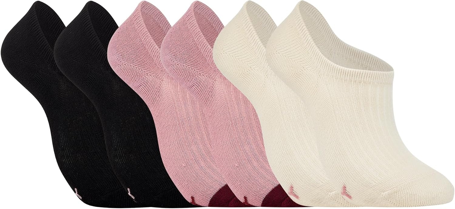 image:imageSperry Womens 6Pack No Show Socks Invisible Low Cut Liner MoistureWicking NonSlip Lightweight Ideal for SneakersRose Pink Multi