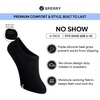 Sperry Women’s 6-Pack No Show Socks | Invisible Low Cut Liner, Moisture-Wicking, Non-Slip, Lightweight, Ideal for Sneakers(Rose Pink Multi)