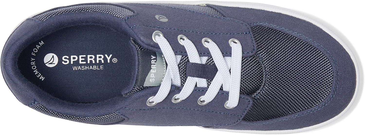 image:imageSperry Boys Boardwalk Sneaker Washable Little KidBig KidNavy 1