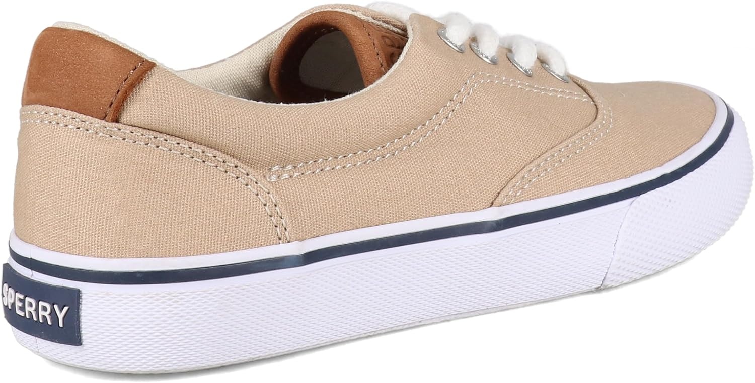 image:imageSperry Boys CVO Striper Ii Little Big Kid SneakerIrish Cream Canvas