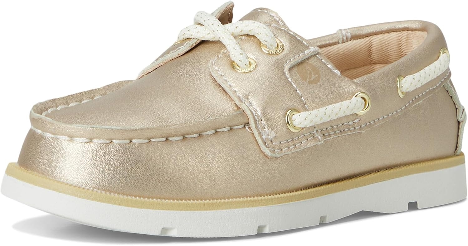 image:imageSperry Boys Leeward Ii Little Big Kid Boat ShoeGold