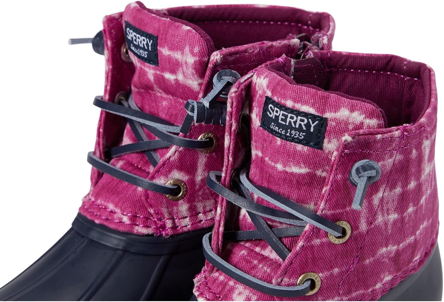 image:imageSperry Boys Saltwater Duck BootsNavyBerry