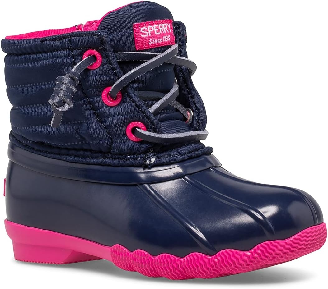 image:imageSperry Boys Saltwater Duck BootsNavyPink
