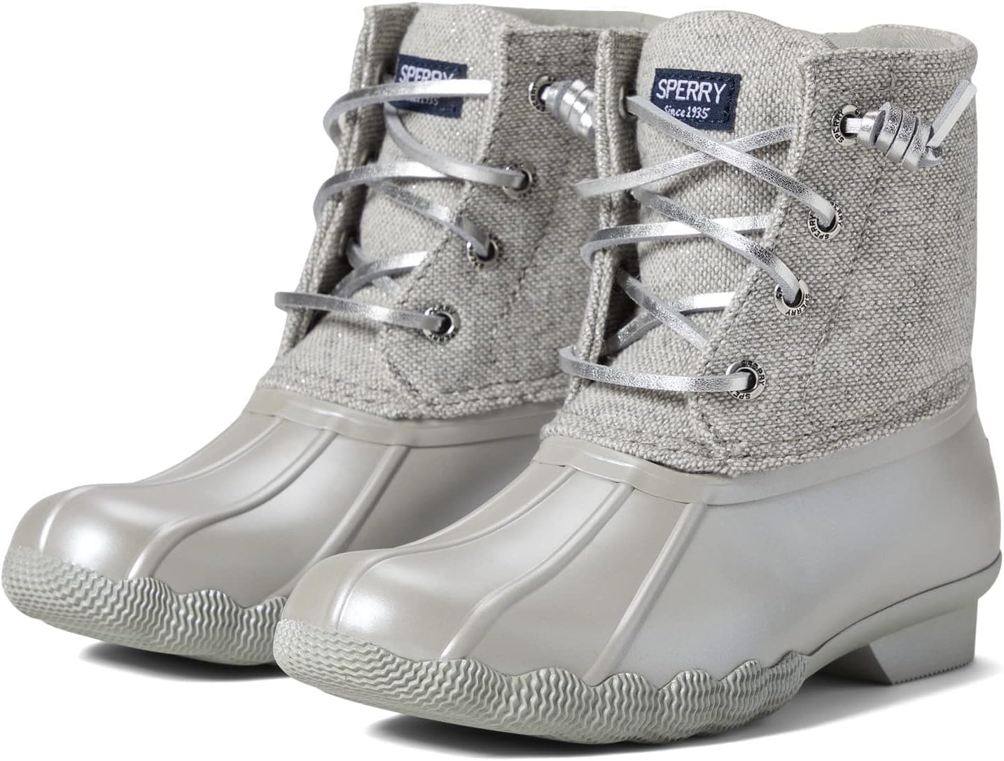 image:imageSperry Saltwater Rain Boot Little KidBig KidGrey