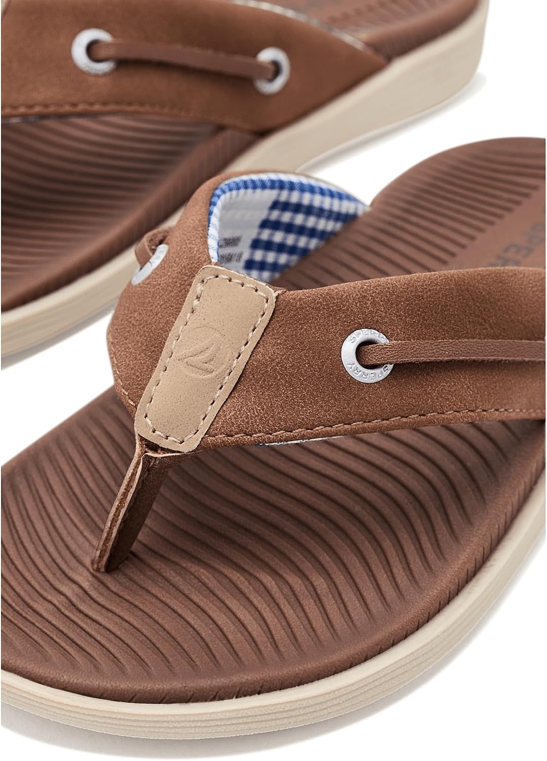 image:imageSperry boys Seafish Flip Flop Sandals Little KidBig KidHoney Carmel