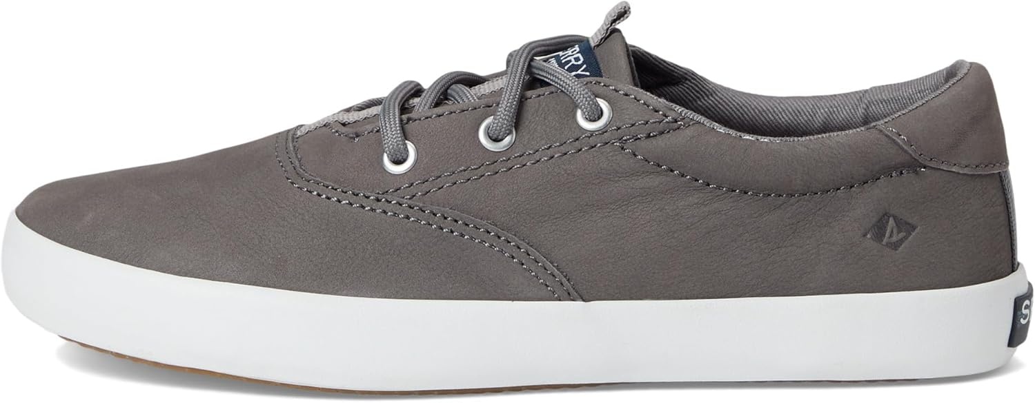image:imageSperry unisex child Spinnaker Washable Sneaker Grey 4 Big Kid US