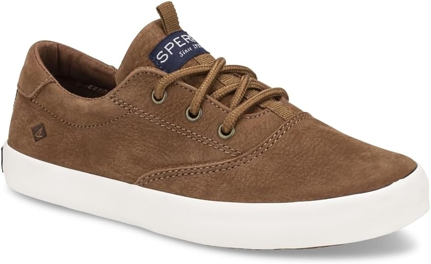image:imageSperry unisex child Spinnaker Washable Sneaker Tan 15 Big Kid US