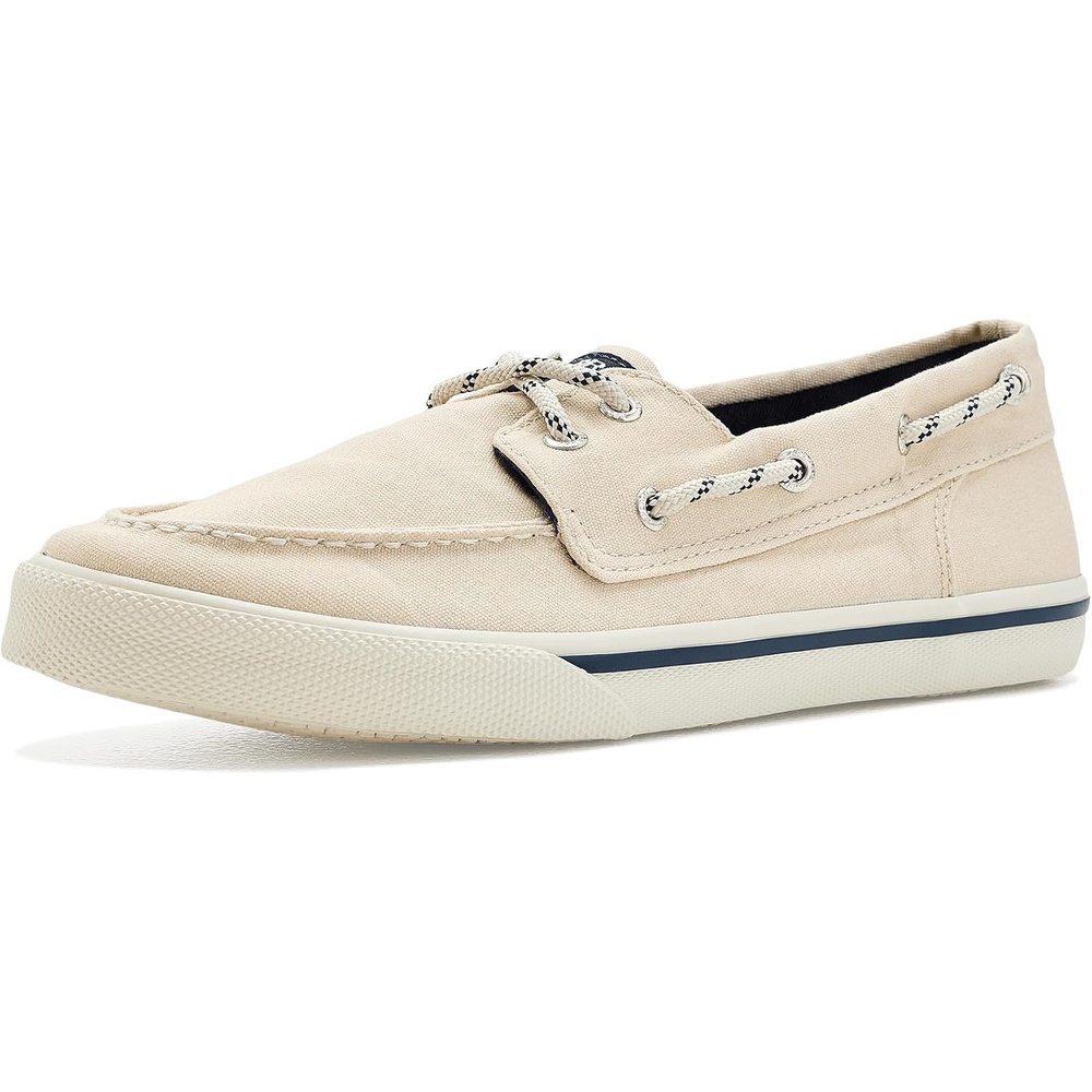 image:imageSperry Boys Bahama Sneaker Little KidBig KidBone Washed Canvas