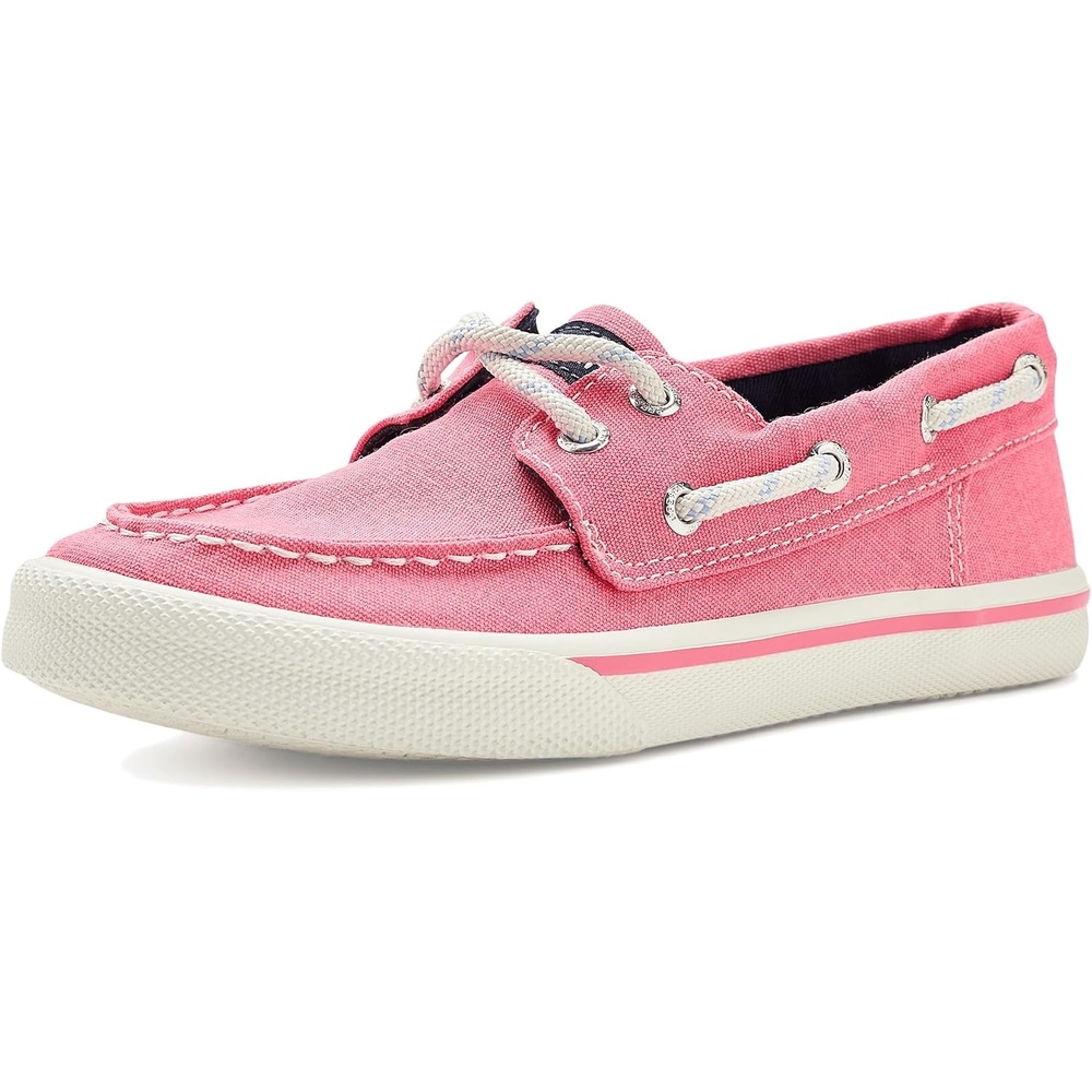 image:imageSperry Boys Bahama Sneaker Little KidBig KidPink Lemonade Washed Canvas