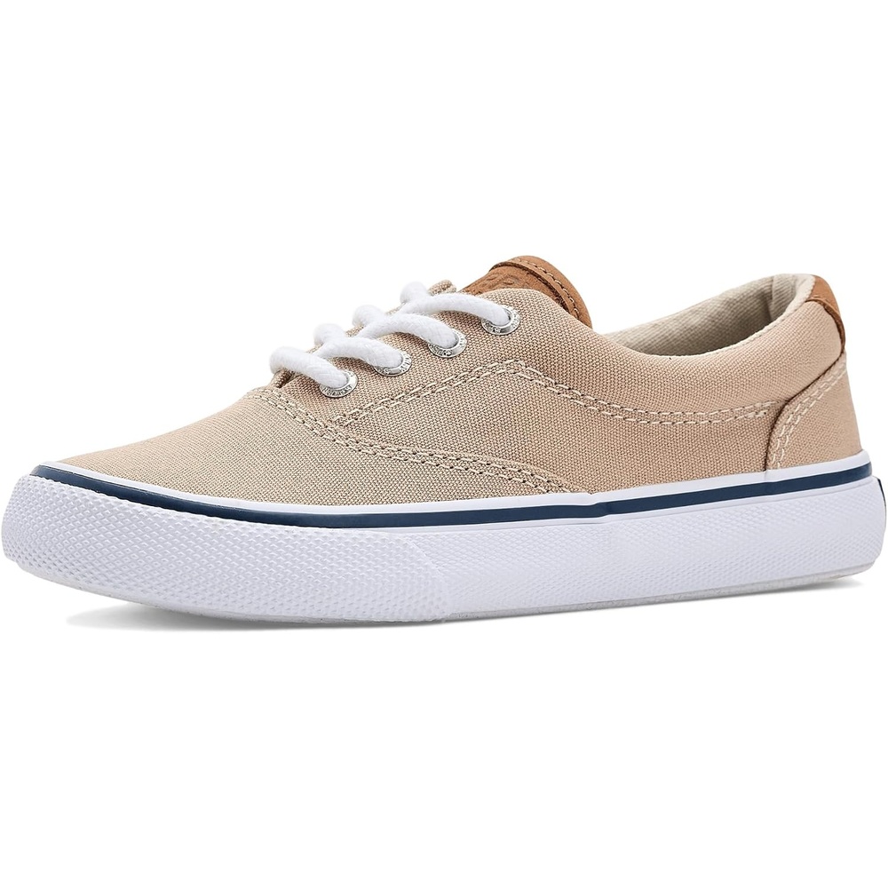 image:imageSperry Boys CVO Striper Ii Little Big Kid SneakerIrish Cream Canvas