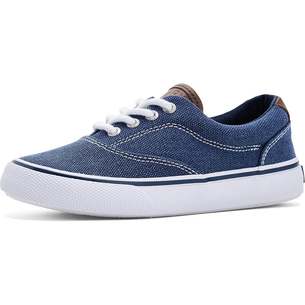 image:imageSperry Boys CVO Striper Ii Little Big Kid SneakerMidnight Blue Canvas