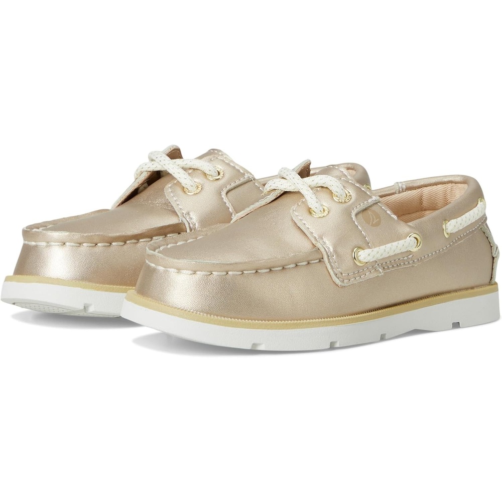 image:imageSperry Boys Leeward Ii Little Big Kid Boat ShoeGold