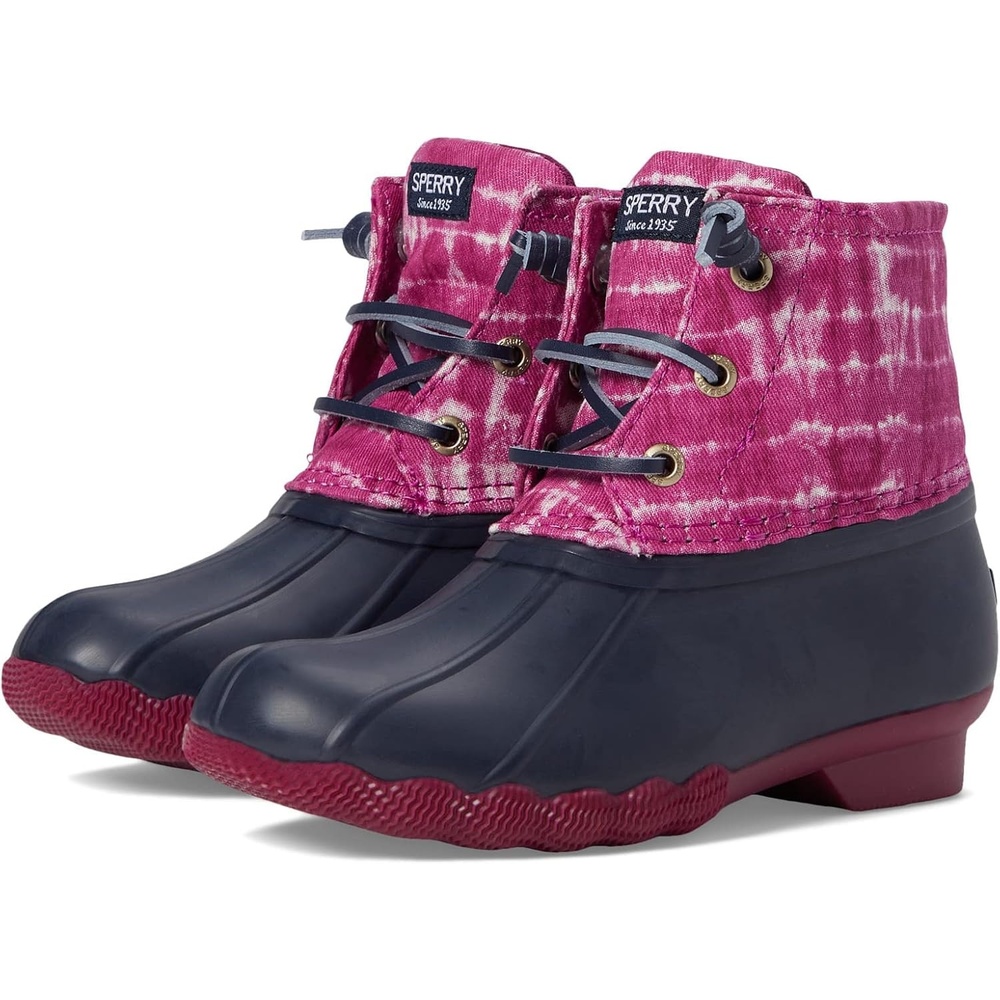 image:imageSperry Boys Saltwater Duck BootsNavyBerry