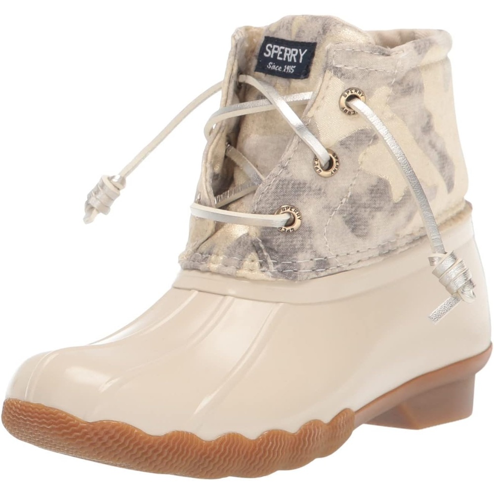 image:imageSperry Boys Saltwater Duck BootsPale Beige
