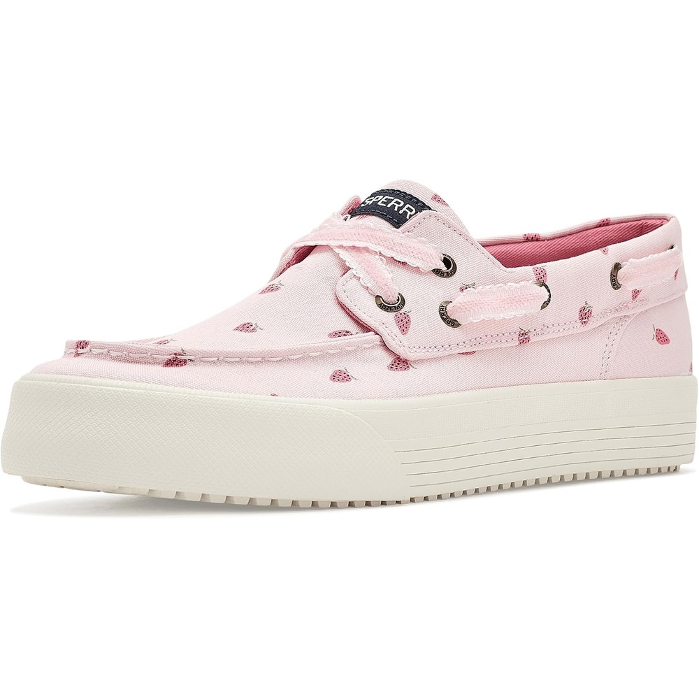 image:imageSperry Girls Bahama Platform Little KidBig KidSweet Rose Strawberries