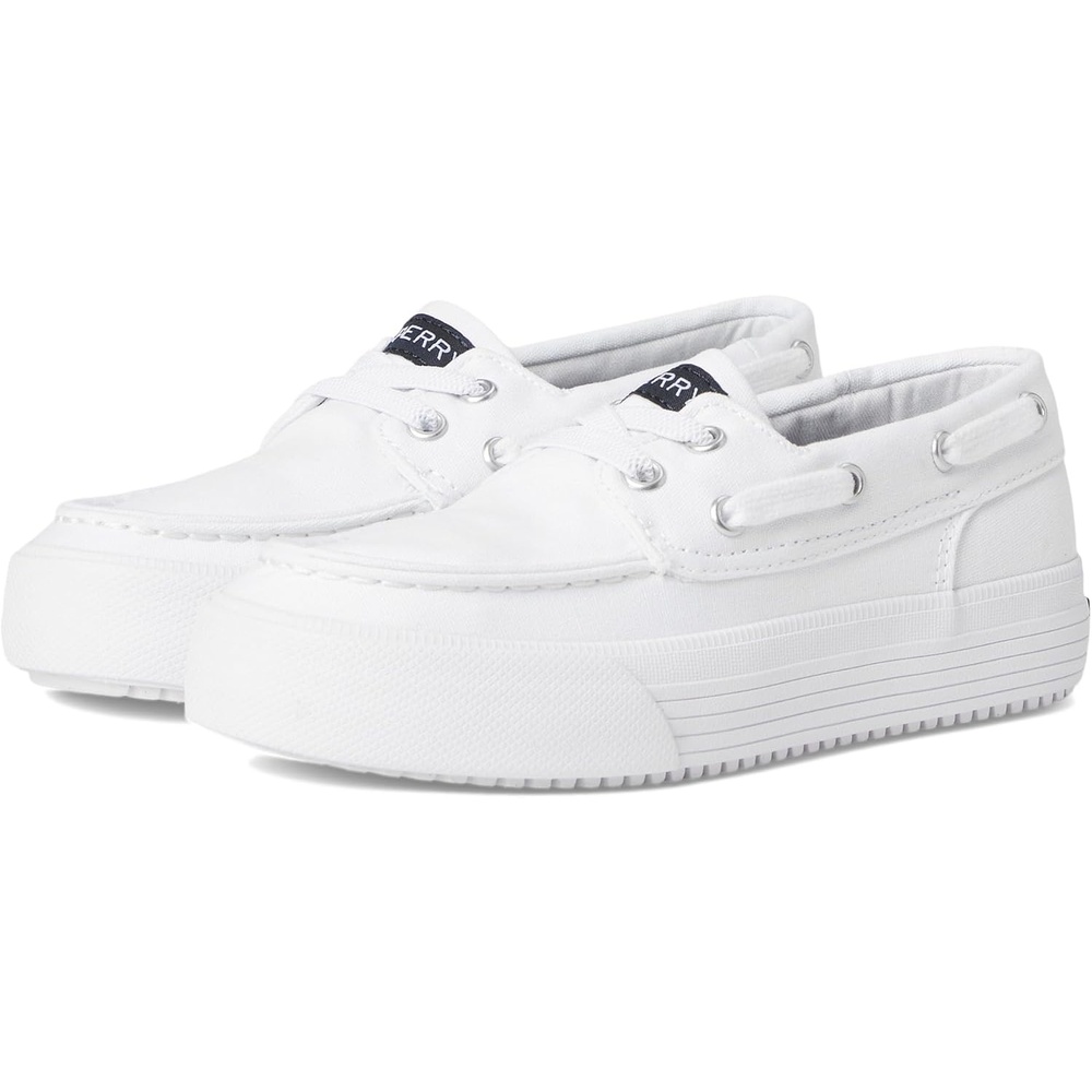 image:imageSperry Girls Bahama Platform Little KidBig KidWhite