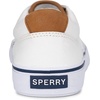 Sperry Boy’s CVO Striper Ii (Little Big Kid) Sneaker(White Canvas)