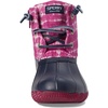 Sperry Boys’ Saltwater Duck Boots(Navy/Berry)
