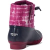 Sperry Boys’ Saltwater Duck Boots(Navy/Berry)