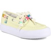 Sperry Girls Bahama Platform (Little Kid/Big Kid)(Lemon With Beads)