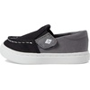 Sperry Kids Salty Washable (Little Kid/Big Kid)(Black/Charcoal)