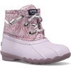 Sperry Saltwater Rain Boot (Little Kid/Big Kid)(Elderberry)