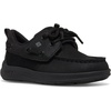 Sperry Unisex-Child Fairwater Plushwave(Black)